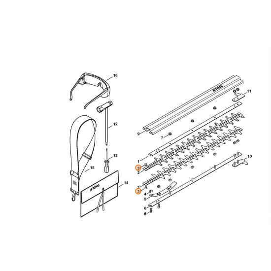 STIHL  Sworzeń 4226 713 6600